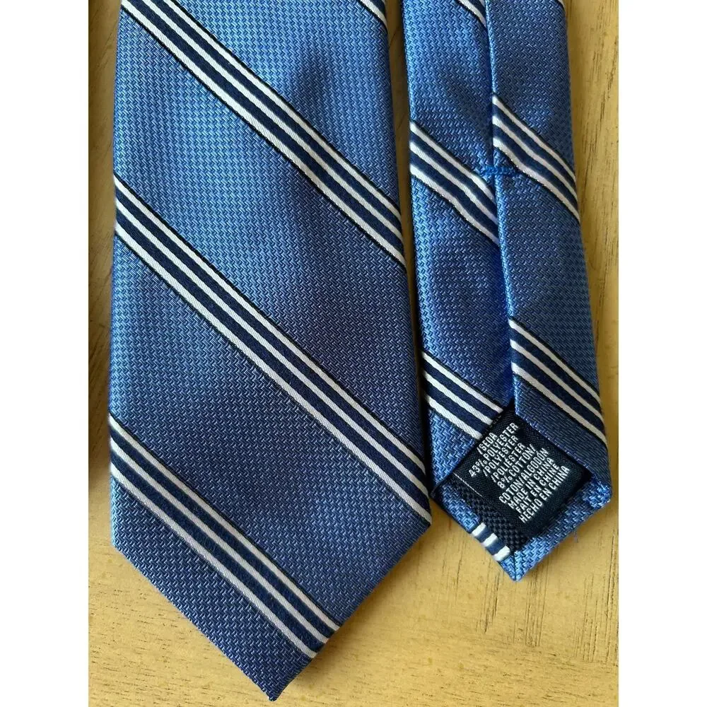 3 VTG striped Rep Ivy League Ties Academia classic business Grandpa Preppy 3”